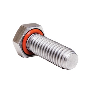 M4X6 18-8SS SELF-SEAL HEX HEAD BOLT SILICONE O-R