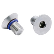 4-40x1/4 SOCKET FLAT HEAD SCREW 18-8SS 82° FLUOROSIL O-R