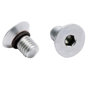 4-40x1/4 SOCKET FLAT HEAD SCREW 18-8SS 82° BUNA O-R
