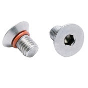 4-40x1/4 SOCKET FLAT HEAD SCREW 18-8SS 82° SILICONE O-R
