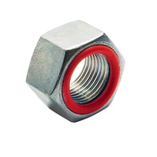 1/4-20 18-8SS SELF-SEAL NUT SILICONE O-R