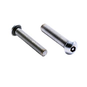4-40X1/4 SOCKET BUTTON 18-8SS TAMPERPROOF SEAL SCREW VITON O-R 3/32 DRIV